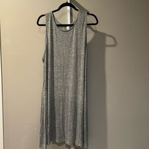Old Navy Gray Soft Stretchy Flowy Tank Dress. XXL.